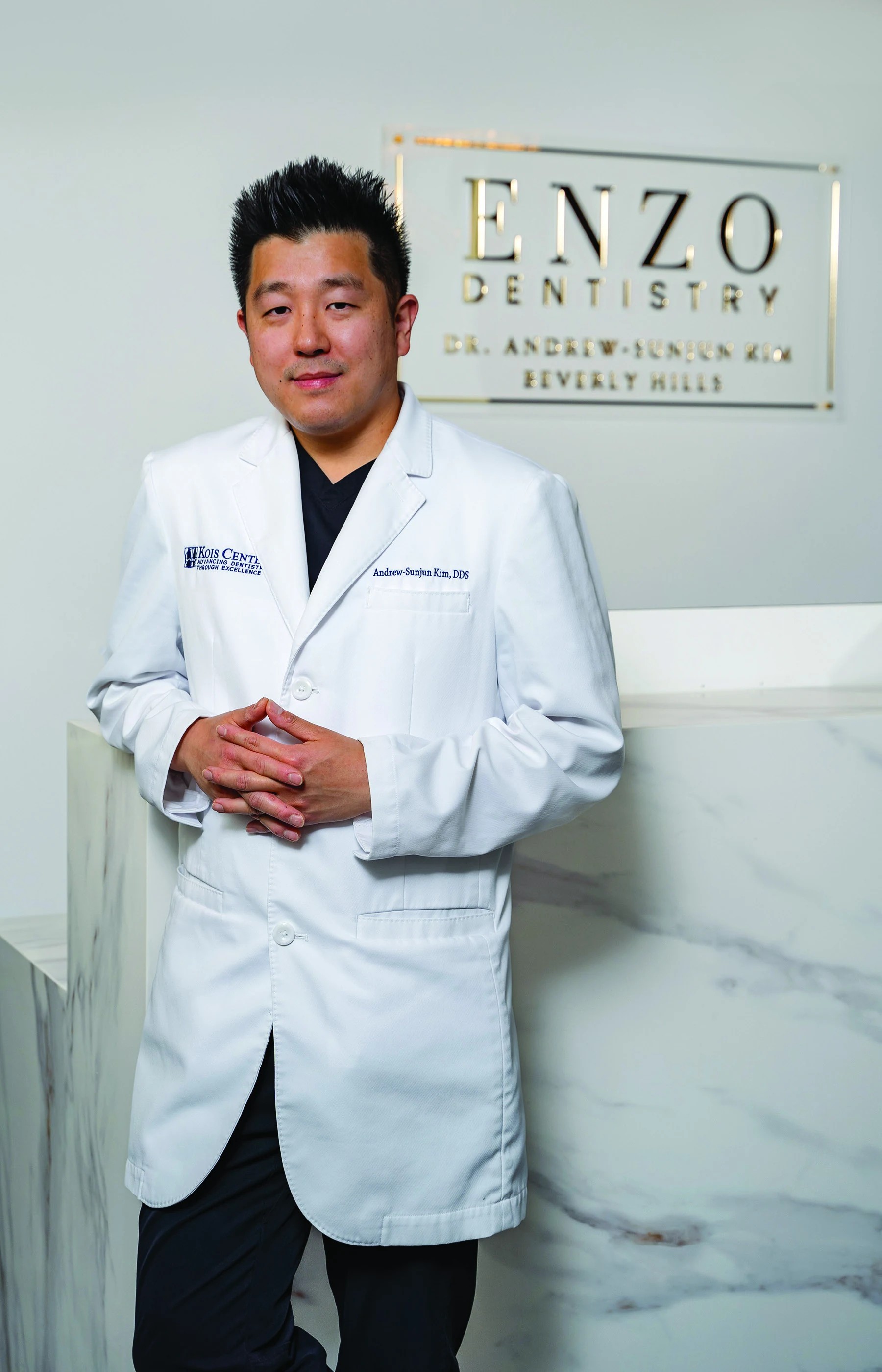 Dr. Andrew-Sunjun Kim at Enzo Dentistry